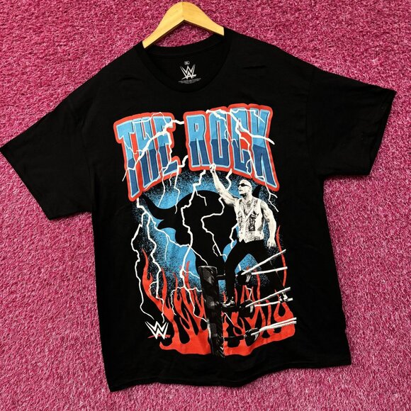 WWE Dwayne The Rock Johnson "The Final Boss" T-Shirt XL - Picture 3 of 4